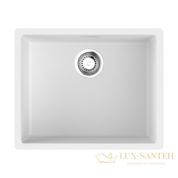 кухонная мойка omoikiri yamakawa 55т integra-wh 4997267 tetogranit, белый